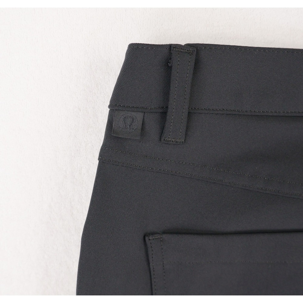 Lululemon ABC Pant Classic Mens 33x31 Obsidian Grey Warpstreme Chino M5ADES - Picture 5 of 12